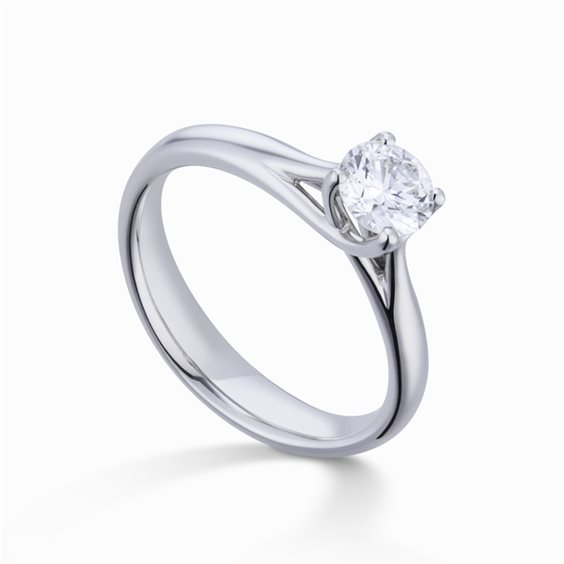 Anello World Diamond Group Donna Grace in Oro bianco Diamante 0.86 Ct MABTRE1530 D.LUCE CERT - MABTRE1530 D.LUCE CERT